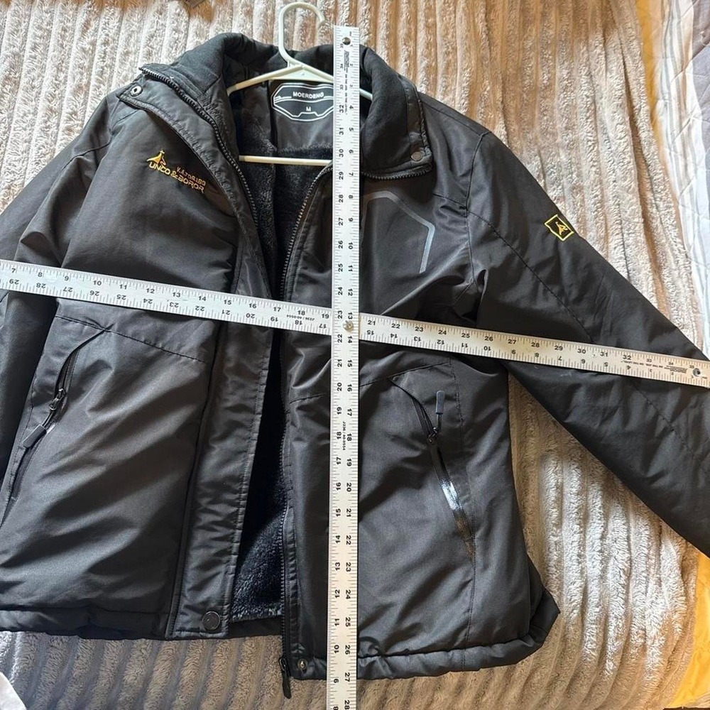 Black Moerdeng Unco & Boror jacket size M  jacket - Picture 7 of 8